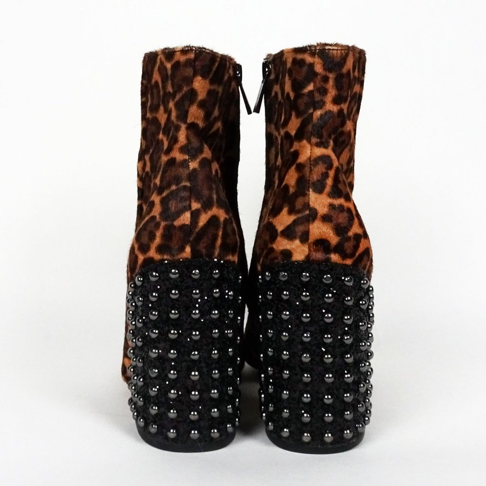 Jessica Simpson Wexton Calf Fur Booties 9.5 39.5 - Picture 7 of 9